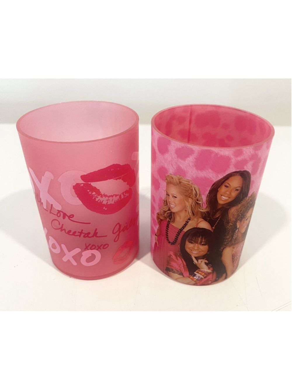 Disney Cheetah Girls Battery Operated Tea Lights Votives Set of 2 Original Box